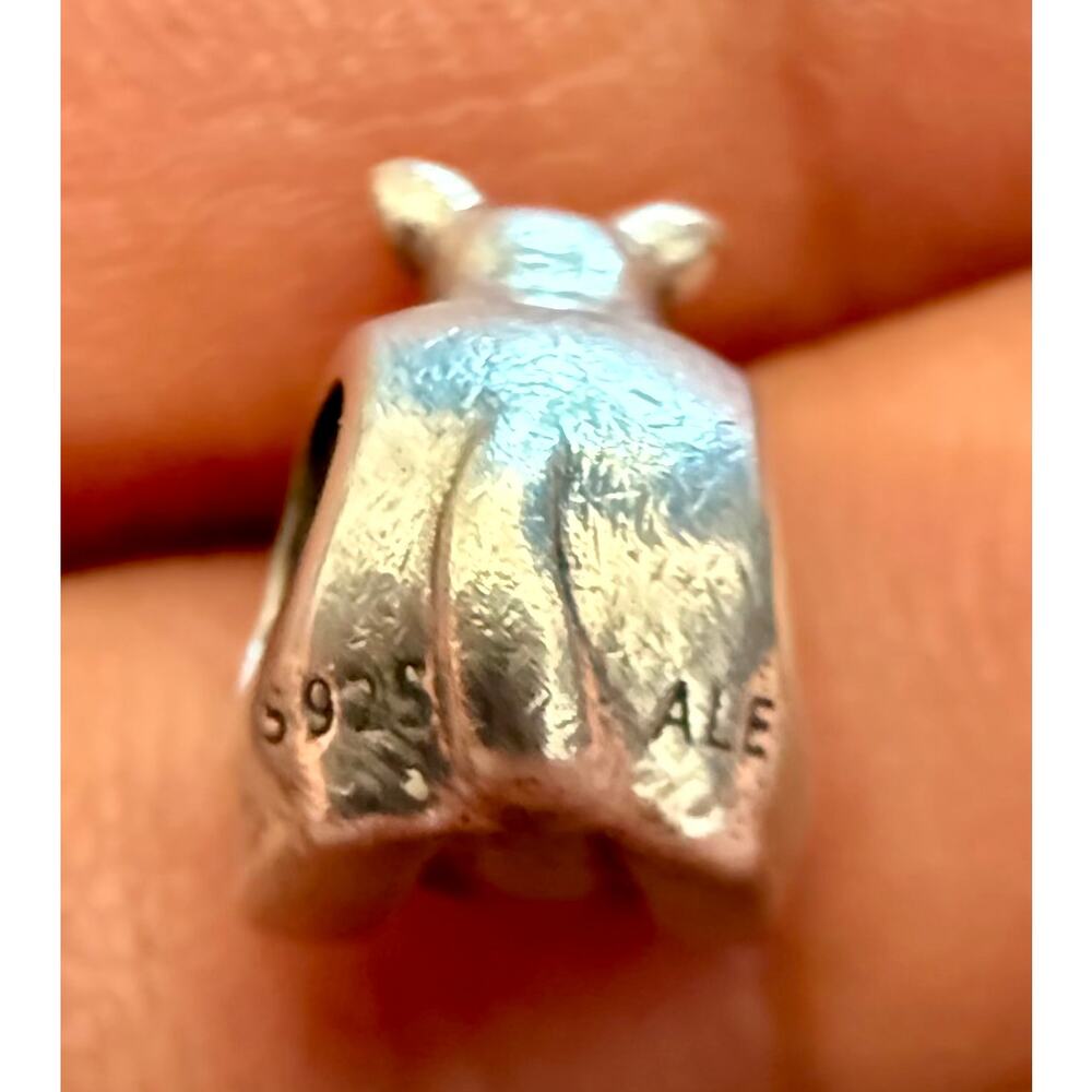 Authentic Pandora S925 ALE Kangaroo With Joey Charm Sterling Silver - Picture 3 of 4
